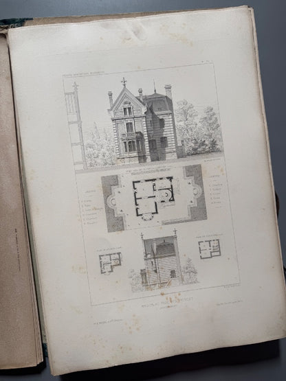 Petites habitations françaises, J. Boussard - A. Morel et Cie, 1879
