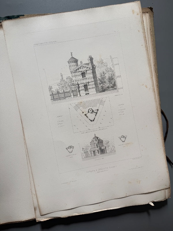 Petites habitations françaises, J. Boussard - A. Morel et Cie, 1879