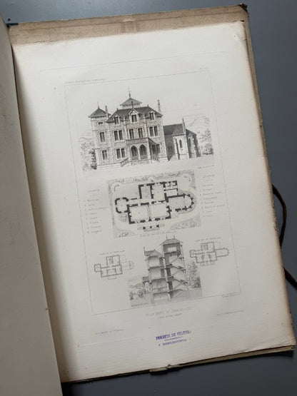Petites habitations françaises, J. Boussard - A. Morel et Cie, 1879