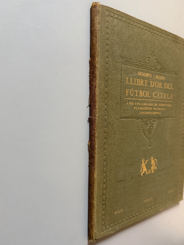 Llibre d'or del futbol català. Presentación del libro - Organitzacions Monjoia, 1927