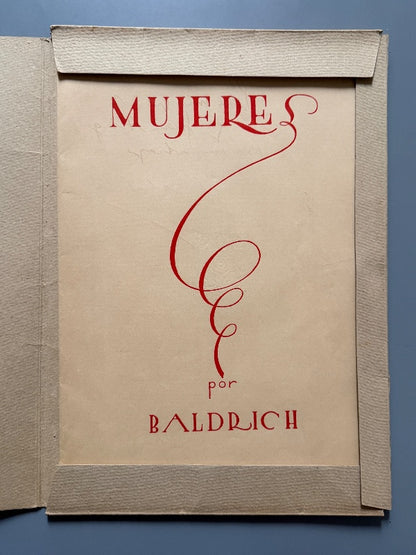 Mujeres de Baldrich (firmado por el autor) - Madrid, 1928