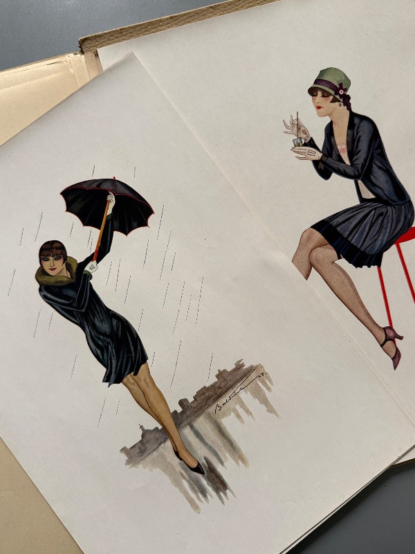 Mujeres de Baldrich (firmado por el autor) - Madrid, 1928