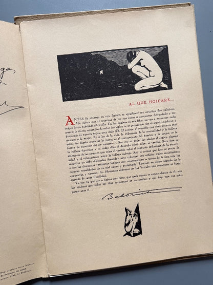 Mujeres de Baldrich (firmado por el autor) - Madrid, 1928
