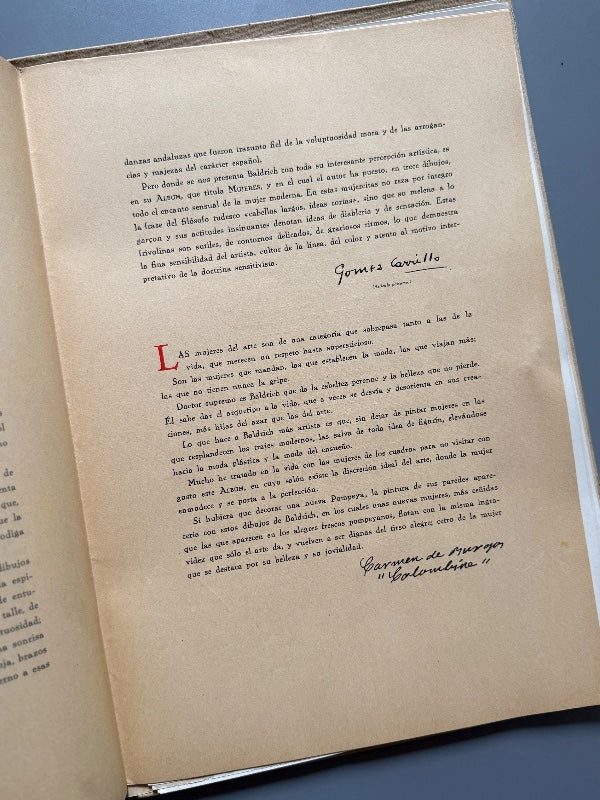 Mujeres de Baldrich (firmado por el autor) - Madrid, 1928
