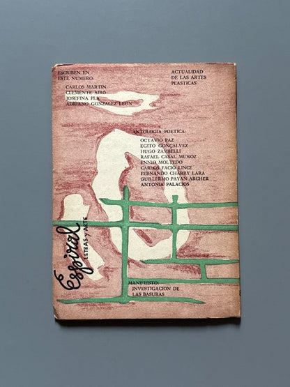 Espiral. Letras y Arte. Nº85 (artículo Poesía femenina en el Paraguay) - Diciembre, 1962