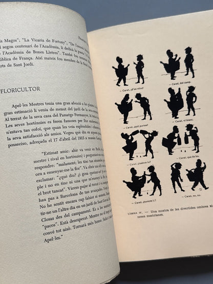 Apel·les, sóc aquí..., Francesc Torres i Lloret (ejemplar numerado) - Els llibres d'or, 1966