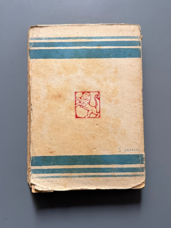 Sanjurjo, Cesar González-Ruano y Emilio Tarduchy (Portada Penagos) - Editorial Acción Española, 1933