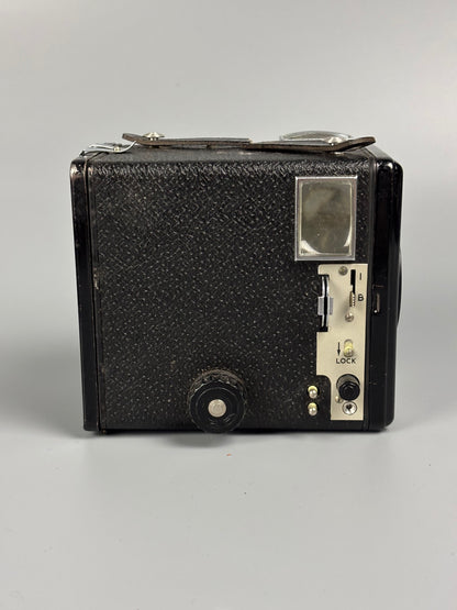 Cámara Analógica Kodak Six-20 Brownie Model E – Formato Medio, Película 620