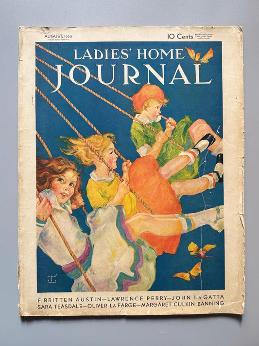 Ladies' Home Journal, Vol. XLVII, nº8 - The Curtis Publishing Company, agosto de 1930