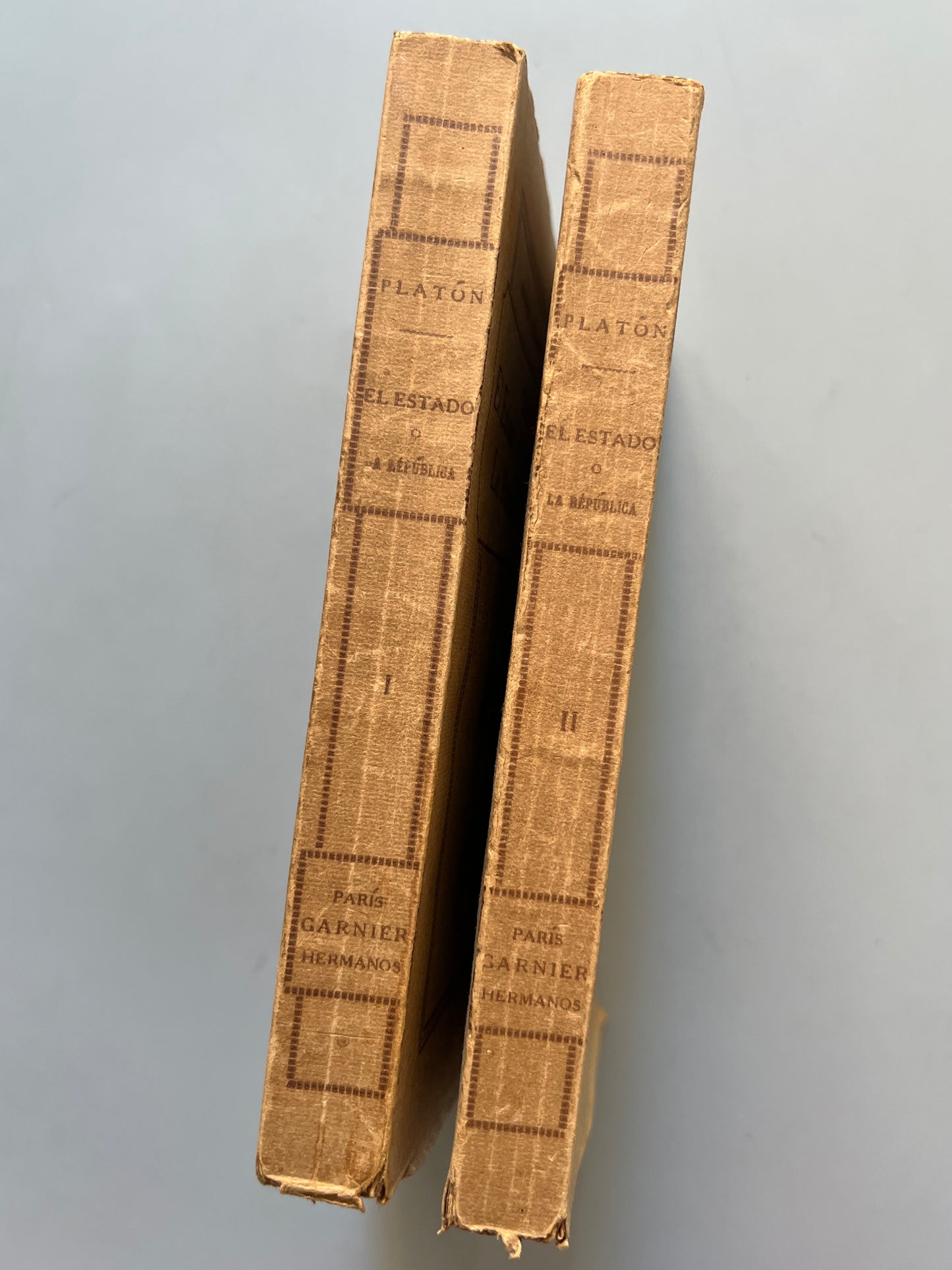 Libro de: El Estado o la República, Platón - Garnier Hermanos, ca. 1900