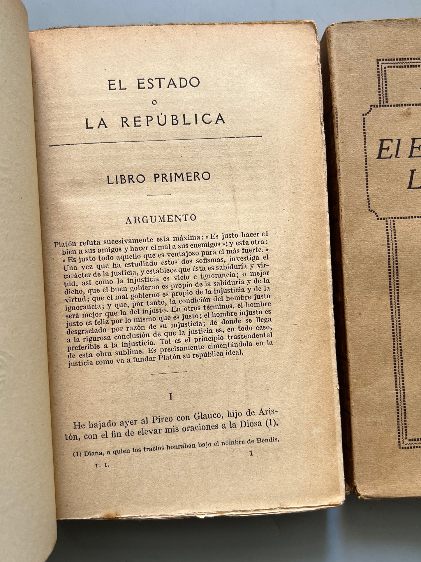 Libro de: El Estado o la República, Platón - Garnier Hermanos, ca. 1900