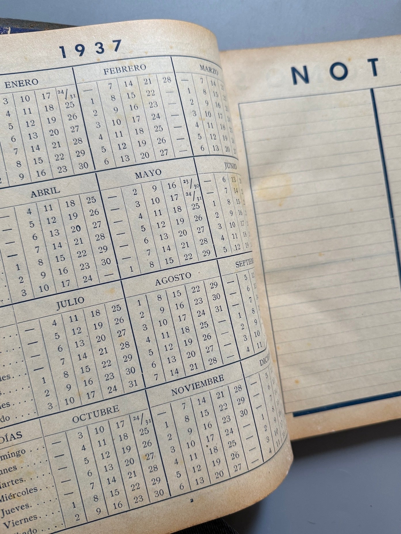 Libro de: Dietario de los almacenes El Siglo 1937