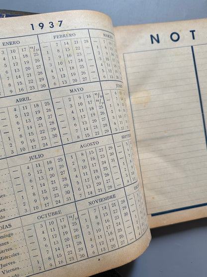 Libro de: Dietario de los almacenes El Siglo 1937