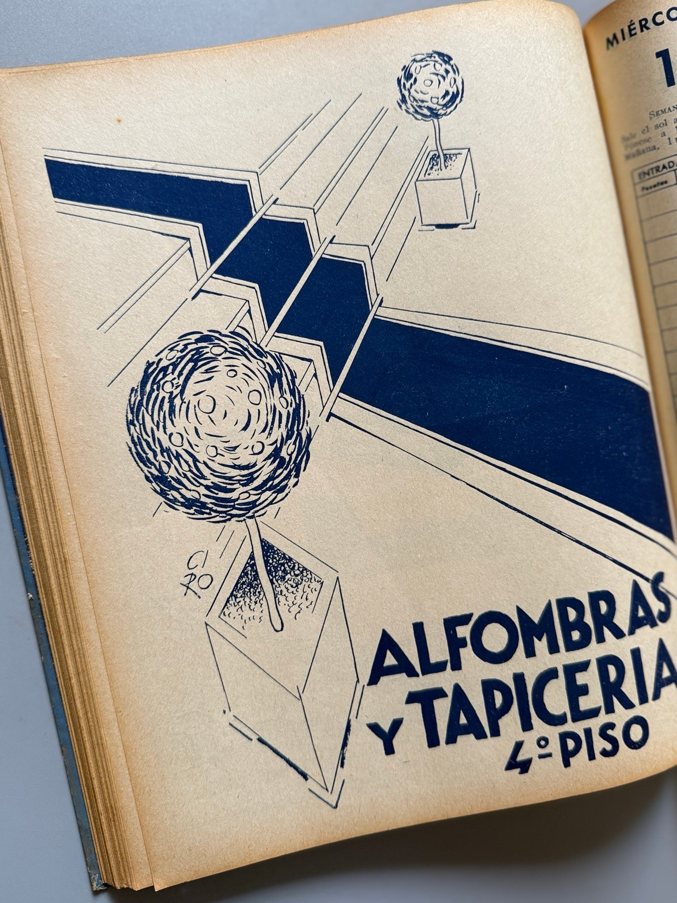 Libro de: Dietario de los almacenes El Siglo 1937