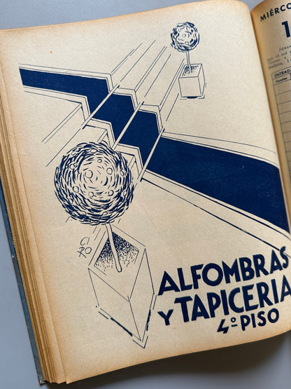 Libro de: Dietario de los almacenes El Siglo 1937