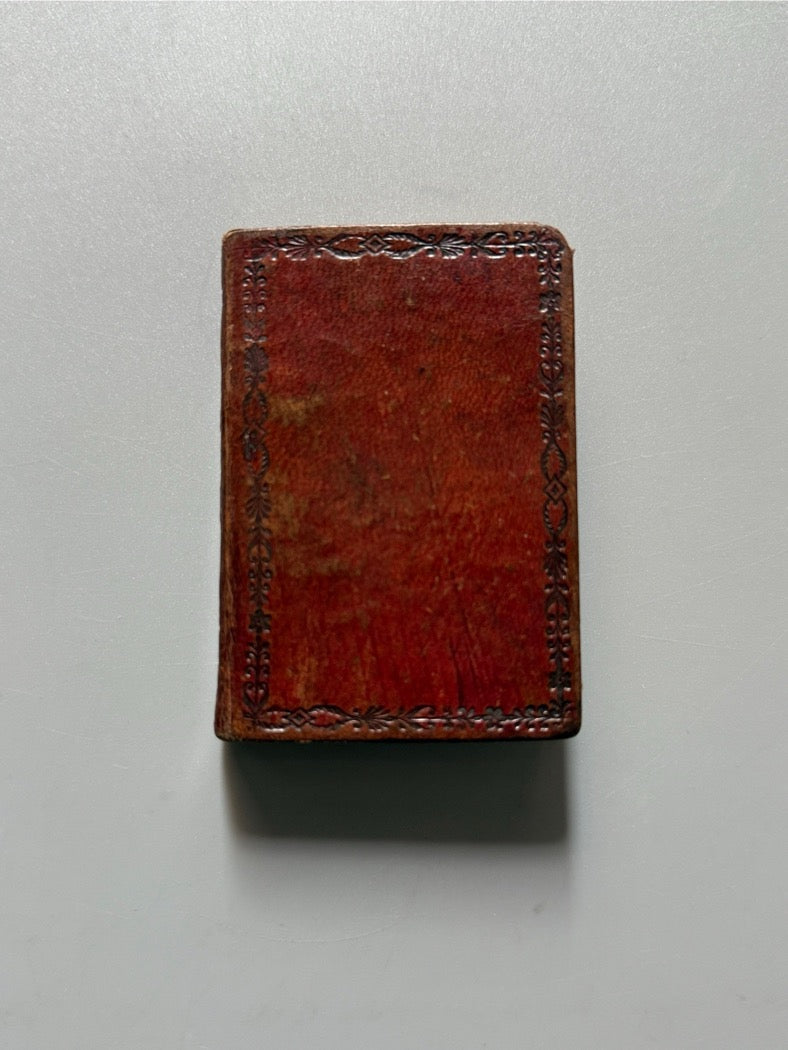 Libro de: Meditaciones para el santo sacrificio de la Misa, Pablo Minguet (miniatura) - Ramón M. Indar, 1837