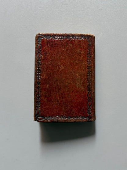 Libro de: Meditaciones para el santo sacrificio de la Misa, Pablo Minguet (miniatura) - Ramón M. Indar, 1837