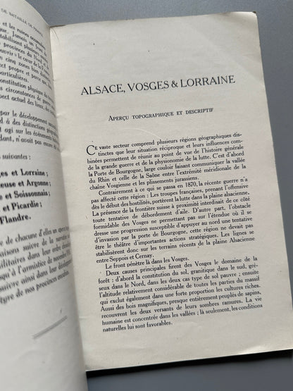 Libro de: Les champs de bataille de France - Les chemins de fer du nord et de l'est, ca. 1920
