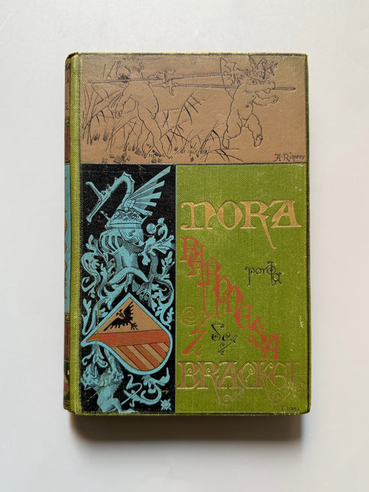 Nora, Baronesa de Brackel - Casa Editorial Maucci - Biblioteca Arte y Letras, ca.1900