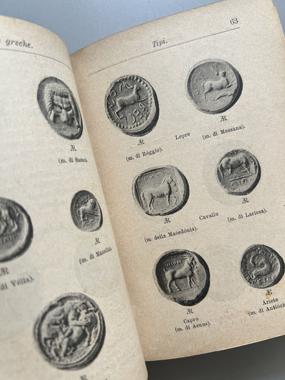Libro de: Monete Greche, Solone Ambrosoli - Ulrico Hoepli, 1899