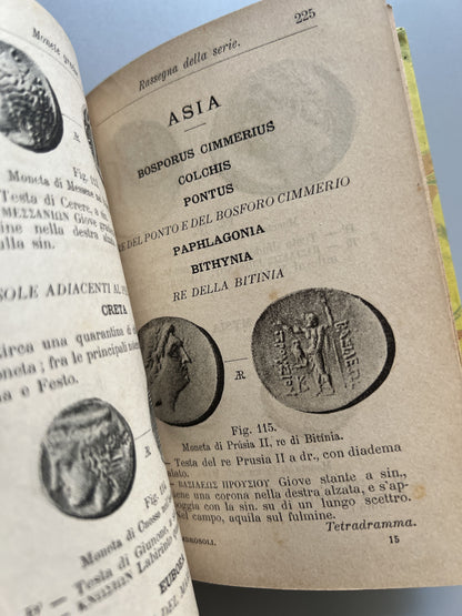Libro de: Monete Greche, Solone Ambrosoli - Ulrico Hoepli, 1899