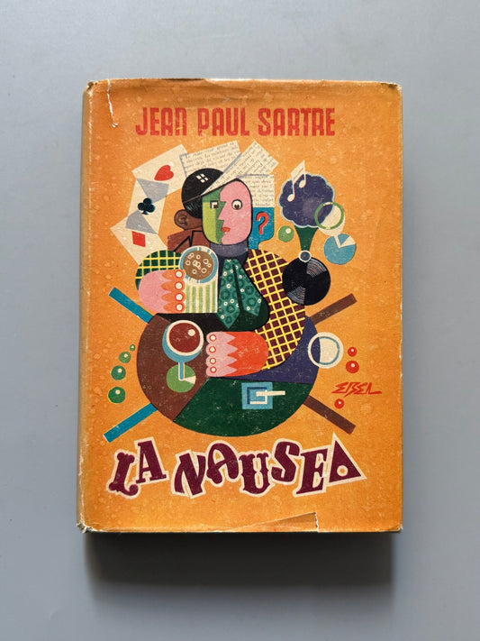 La nausea, Jean-Paul Sartre - Editorial Diana, 1962