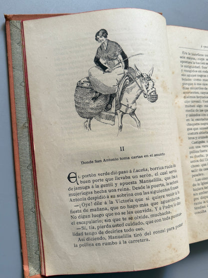 Libro de: A orillas del Guadarza, J. Ramón Mélida - Biblioteca Arte y Letras, 1887