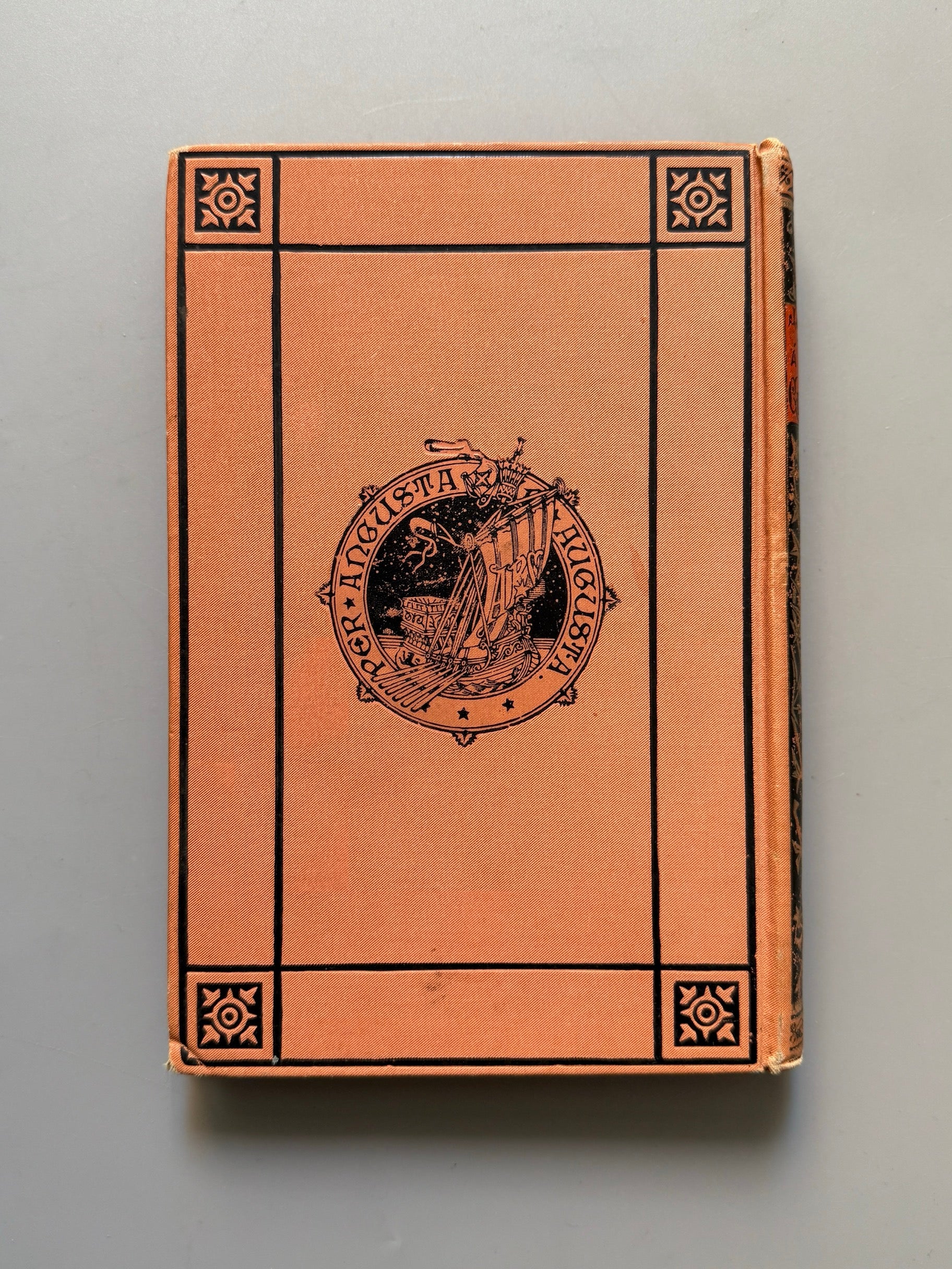 Libro de: A orillas del Guadarza, J. Ramón Mélida - Biblioteca Arte y Letras, 1887