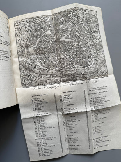 Libro de: Manual de forasteros en Valencia, J. G. - Libreria de Julian Mariana, 1841