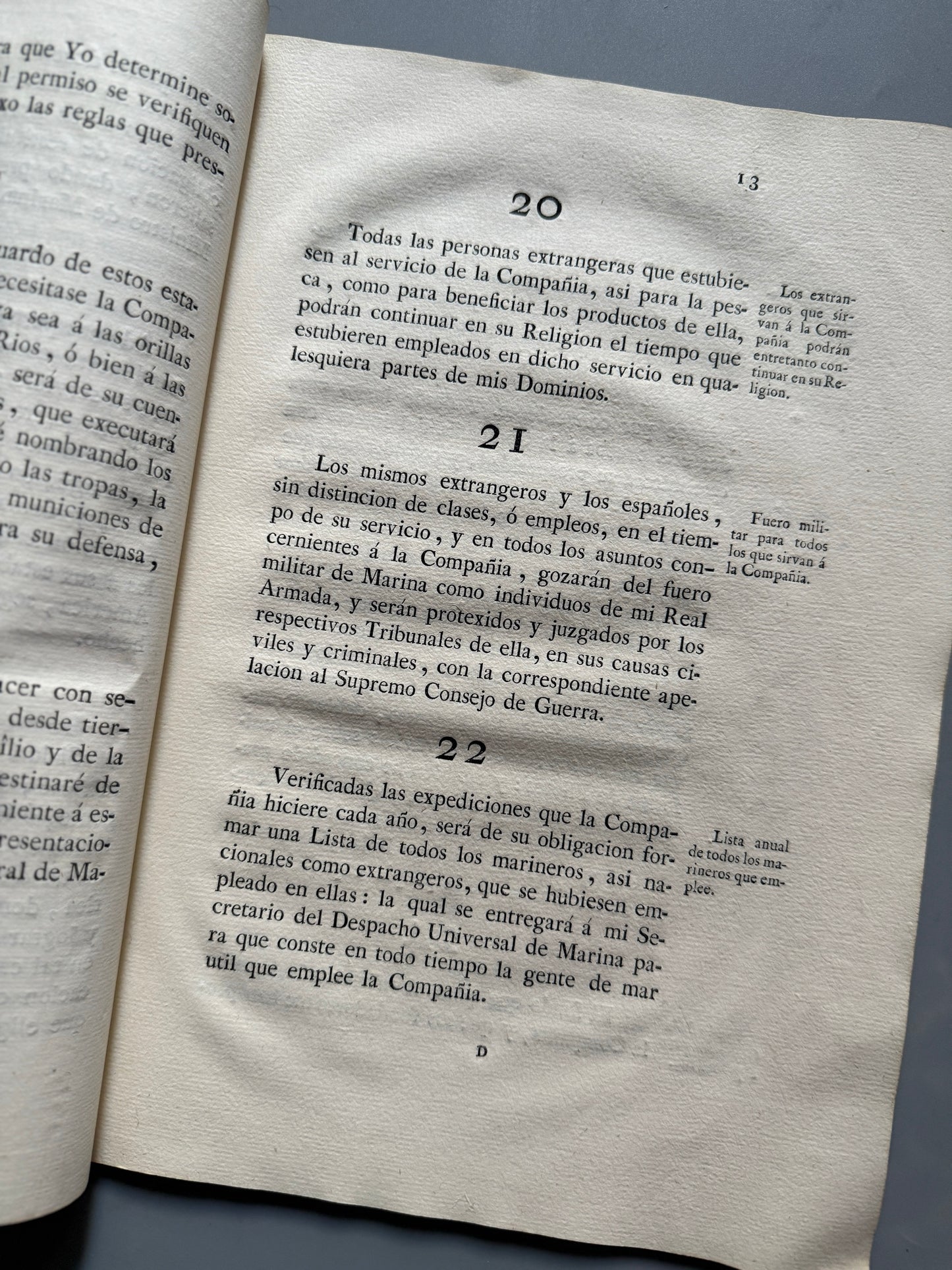 Libro de: Cédula de S. M. para el establecimiento de la Real Compañía Marítima de 19 de setiembre de 1789