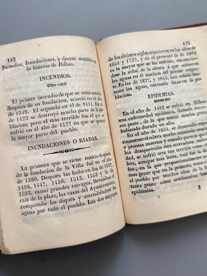 Libro de: Guia de Bilbao y conductor del viagero en Vizcaya - Imprenta de Adolfo Depont, 1846