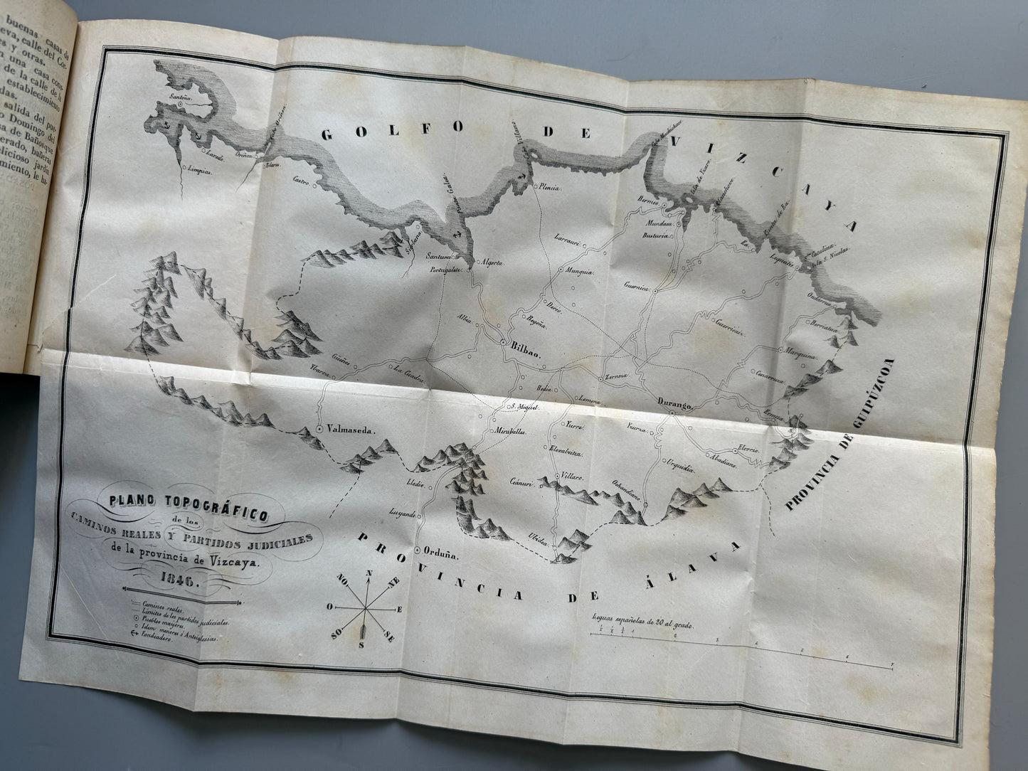 Libro de: Guia de Bilbao y conductor del viagero en Vizcaya - Imprenta de Adolfo Depont, 1846