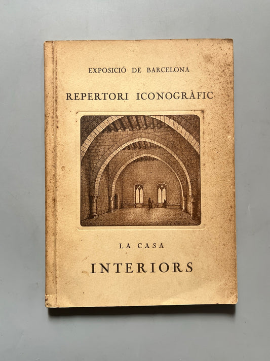 Repertori iconogràfic. La casa. Interiors, Jeroni Martorell - Exposició de Barcelona, 1923