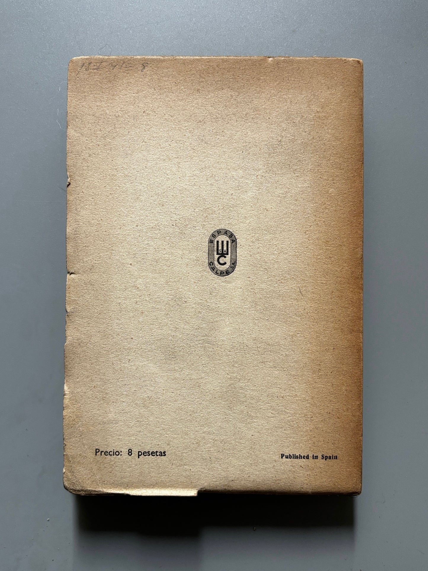 Libro de: Cánovas del Castillo. Antología, selección de Juan B. Solervicens - Espasa-Calpe S.A., 1941