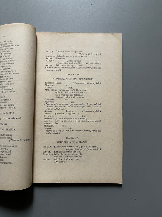 Libro de: Las euras del mas,  - Imprempta de Salvador Bonavía, 1906