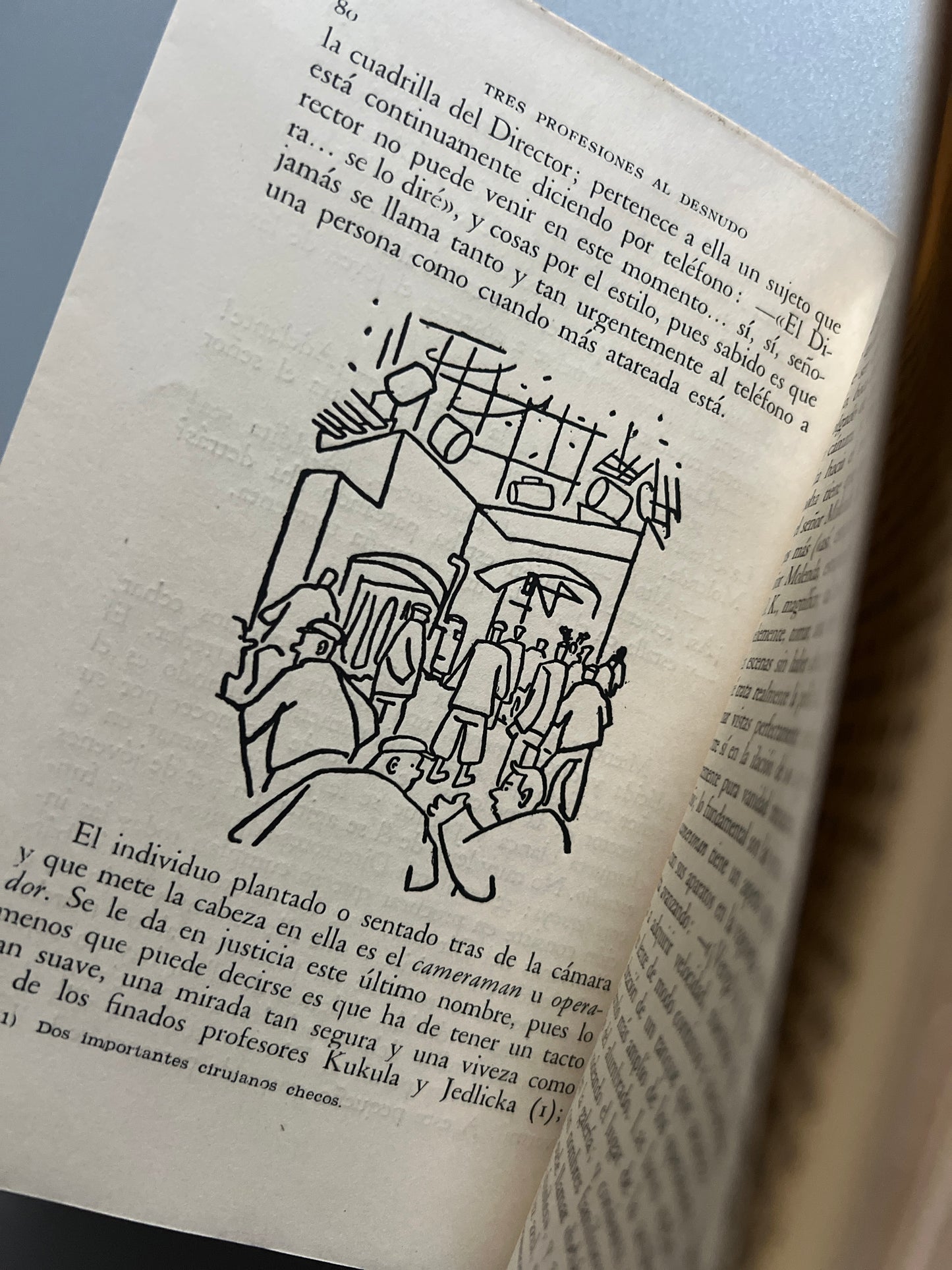 Libro de: Tres profesiones al desnudo. Prensa, cine y teatro, Karel Chapek - Editorial Juventud, 1947