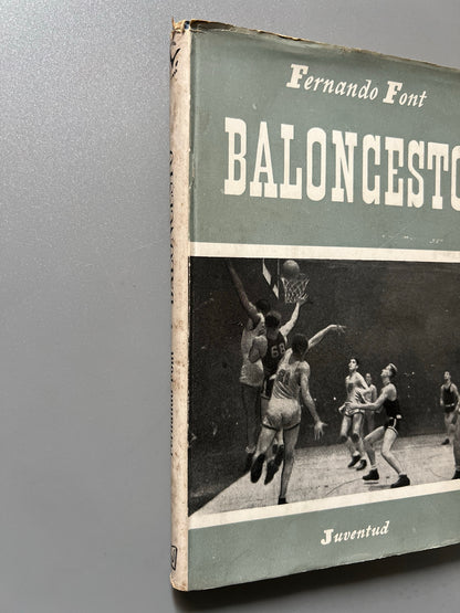 Libro de: Baloncesto, Fernando Font - Editorial Juventud, 1949