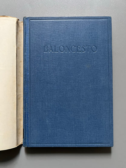 Libro de: Baloncesto, Fernando Font - Editorial Juventud, 1949