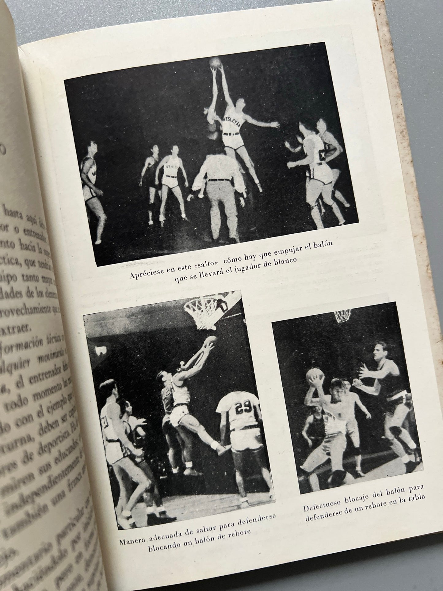 Libro de: Baloncesto, Fernando Font - Editorial Juventud, 1949