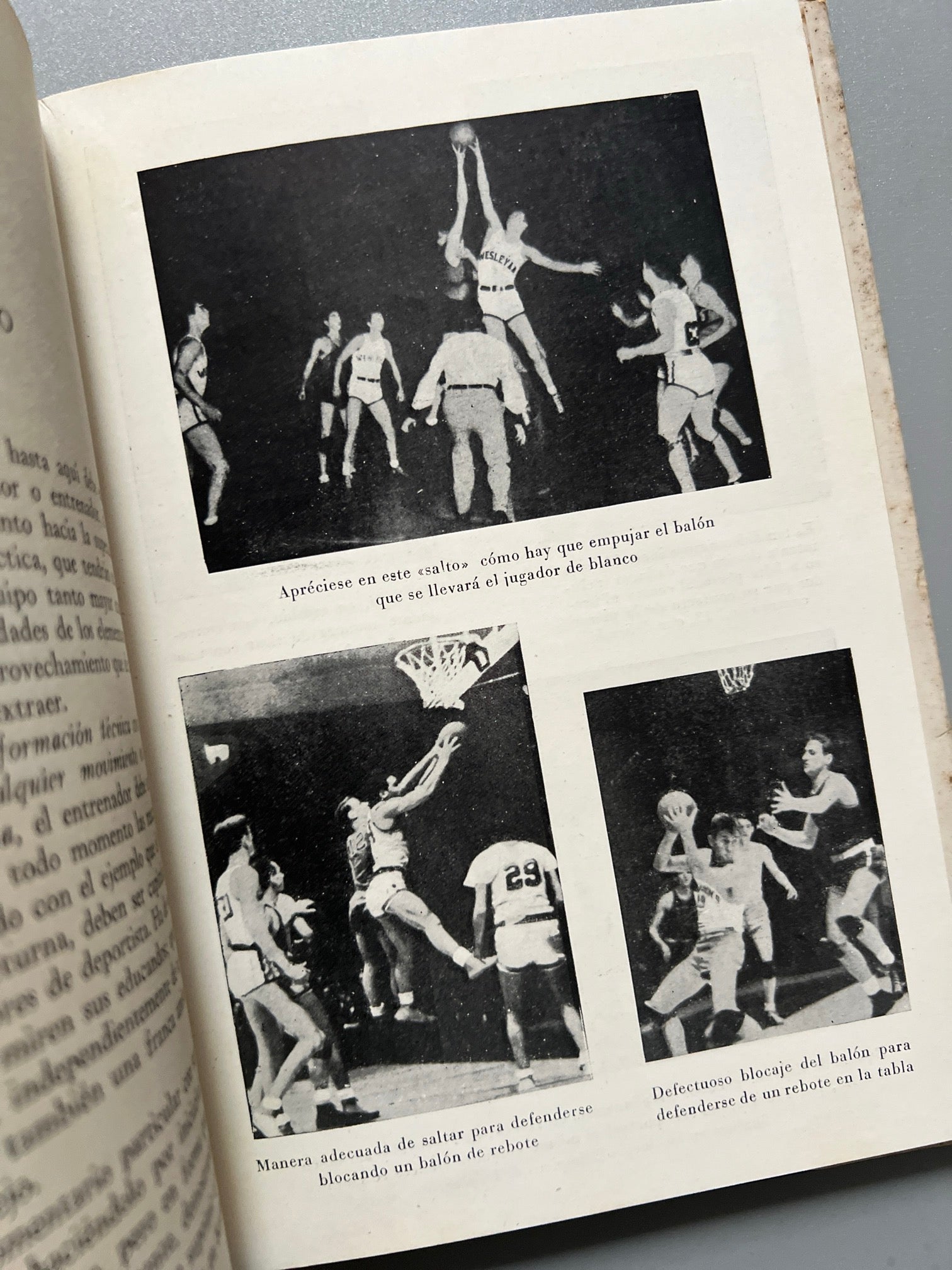 Libro de: Baloncesto, Fernando Font - Editorial Juventud, 1949