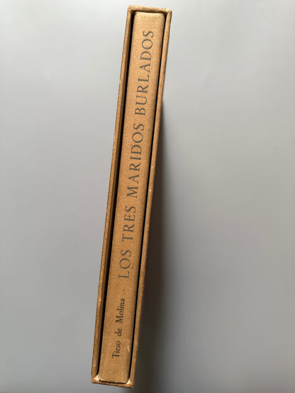 Libro de: Los Tres Maridos Burlados, Tirso De Molina (numerado, nº253) - Editorial Gustavo Gili, 1951