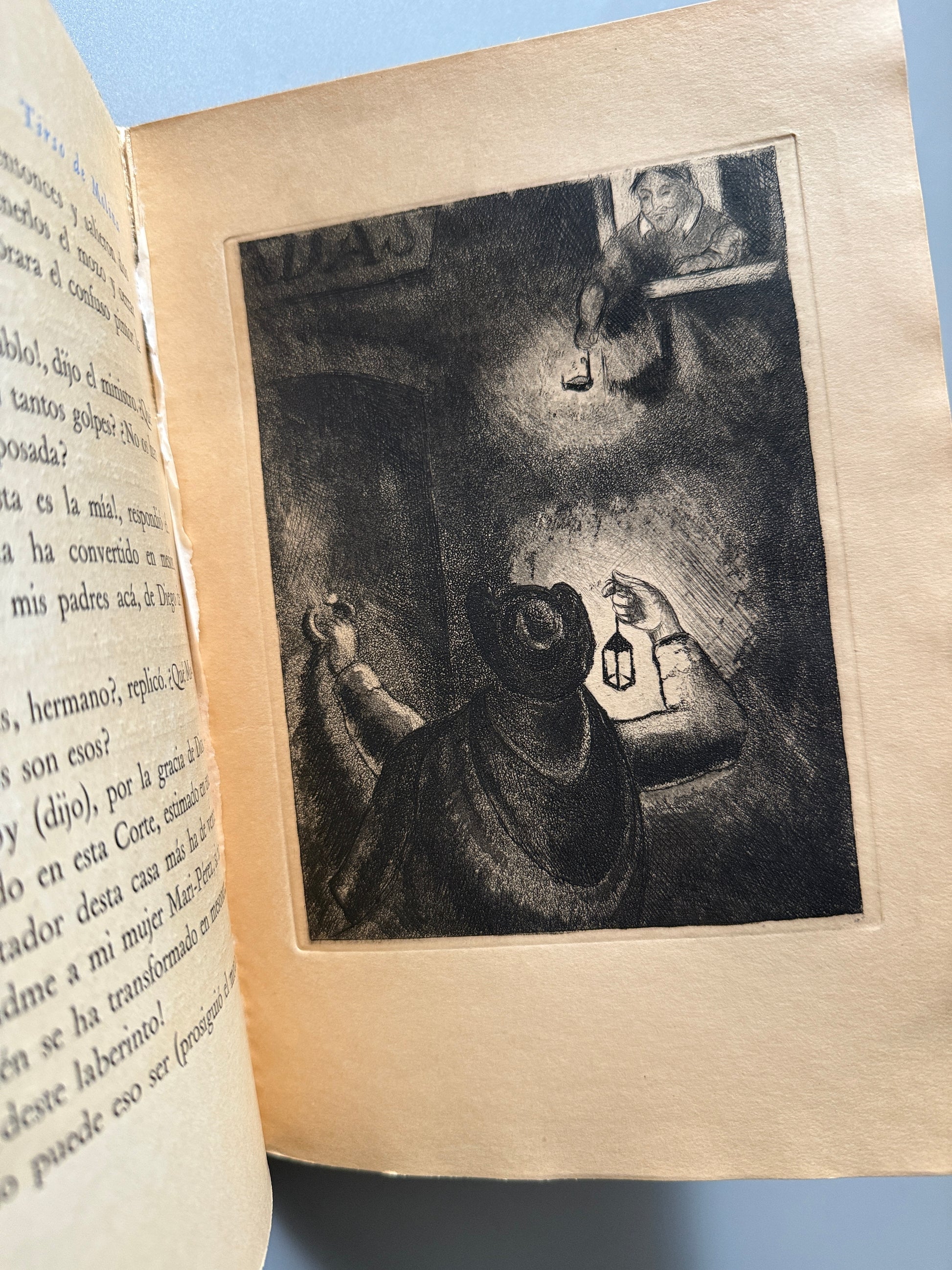 Libro de: Los Tres Maridos Burlados, Tirso De Molina (numerado, nº253) - Editorial Gustavo Gili, 1951