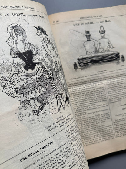 Libro de: Petit journal pour rire, nº159-209 - Maison Philipon et Cie, Paris