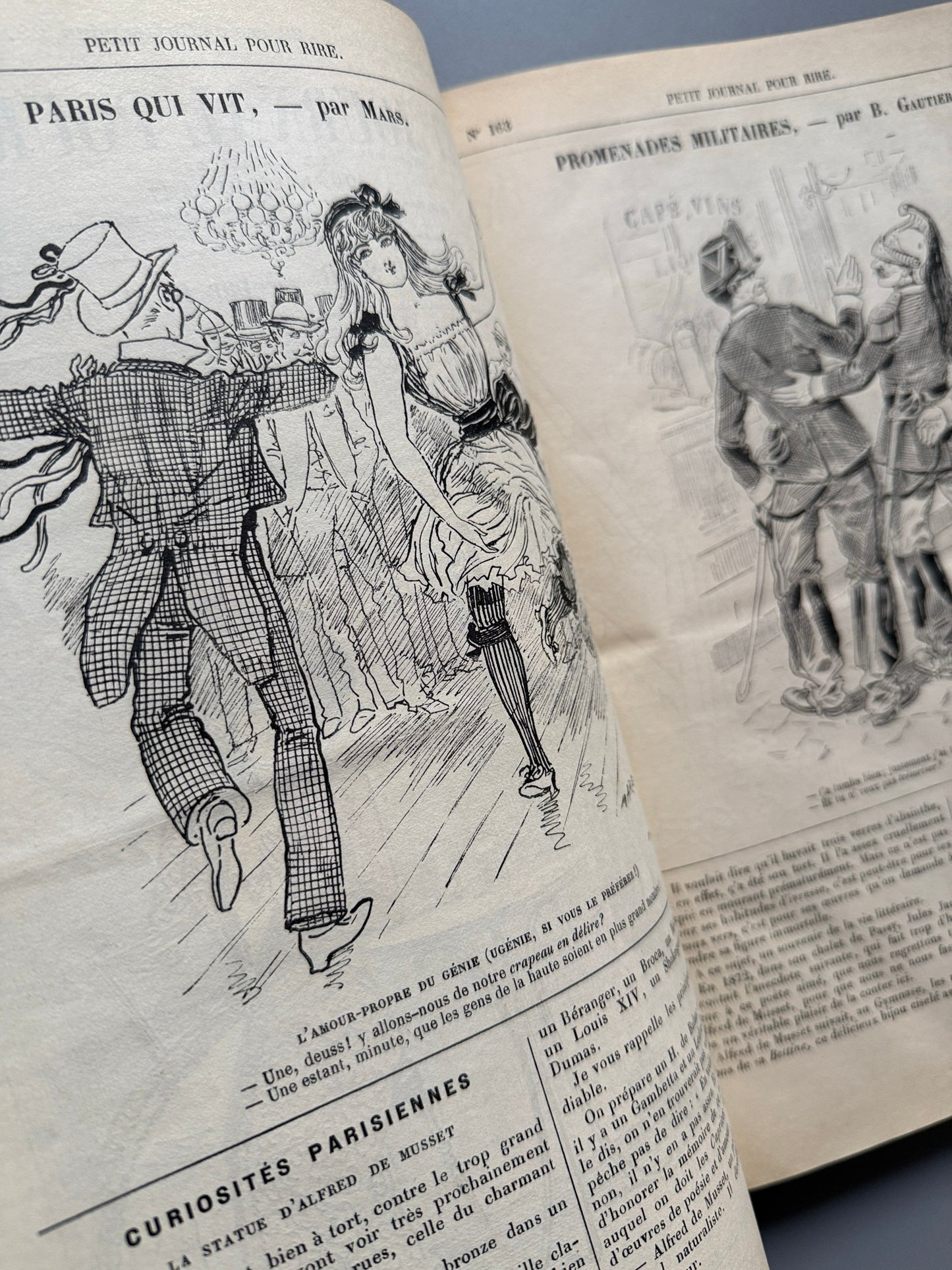 Libro de: Petit journal pour rire, nº159-209 - Maison Philipon et Cie, Paris