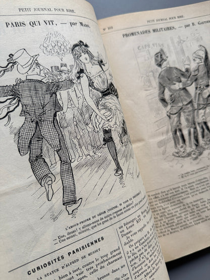 Libro de: Petit journal pour rire, nº159-209 - Maison Philipon et Cie, Paris