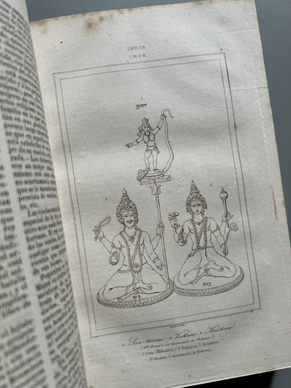 Libro de: Historia de la India, Jawciguy - Imprenta del Imparcial, 1845