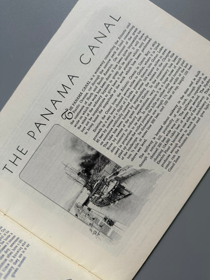 Libro de: Souvenir of the Panama Canal - Curt Teich & Co (Chicago), 1941