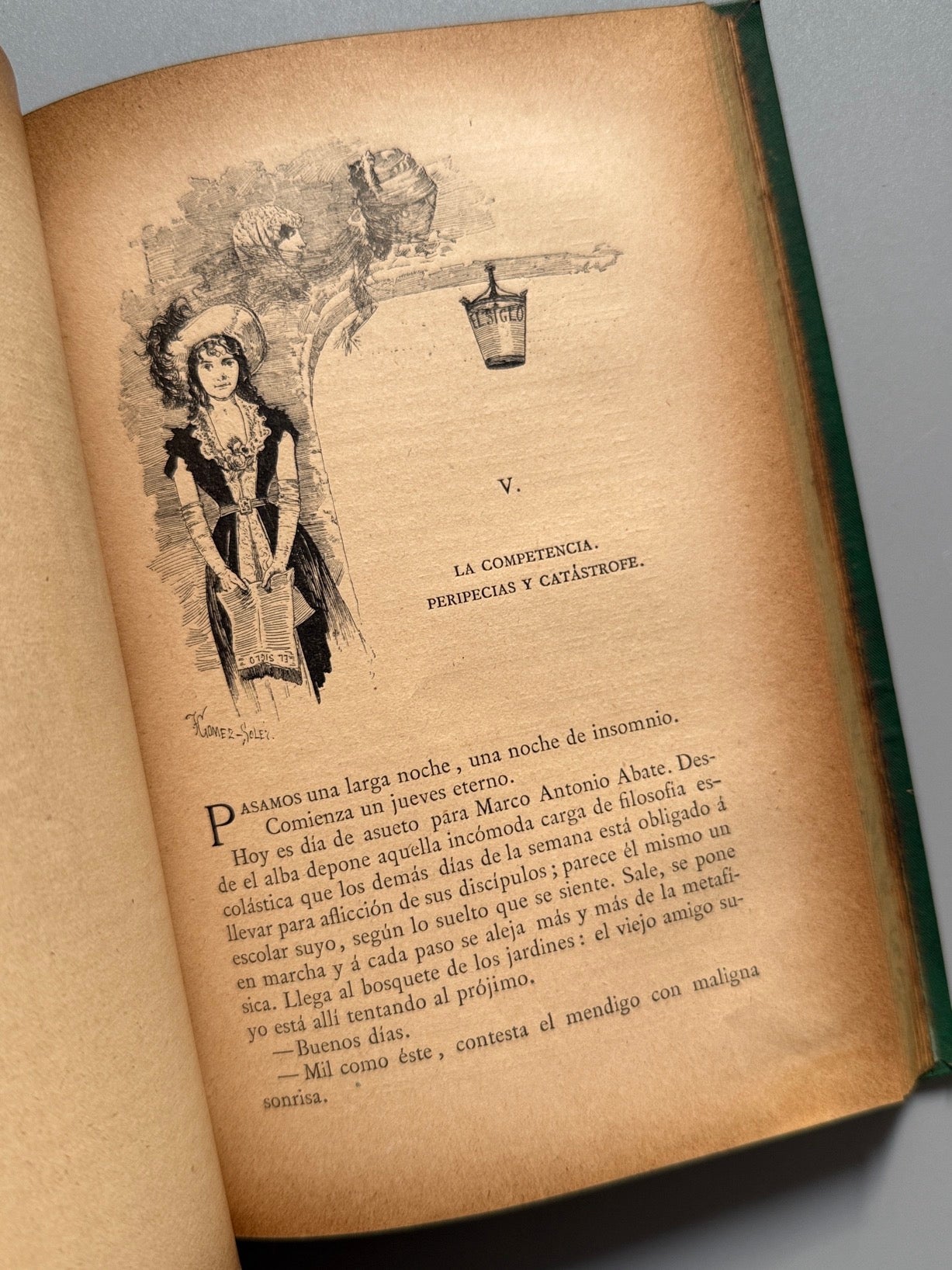 Libro de: Novelas, Salvador Farina - C. Verdaguer, Impresor-editor, 1882