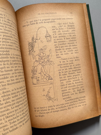 Libro de: Novelas, Salvador Farina - C. Verdaguer, Impresor-editor, 1882