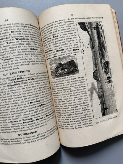 Libro de: Macdonald's tourists' guide to Glasgow, Alex W. Stewart, William Macdonald & Cº, ca. 1905